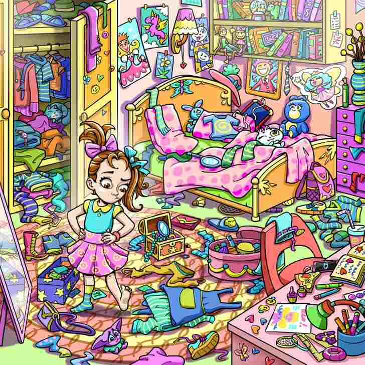 find the sock in the picture